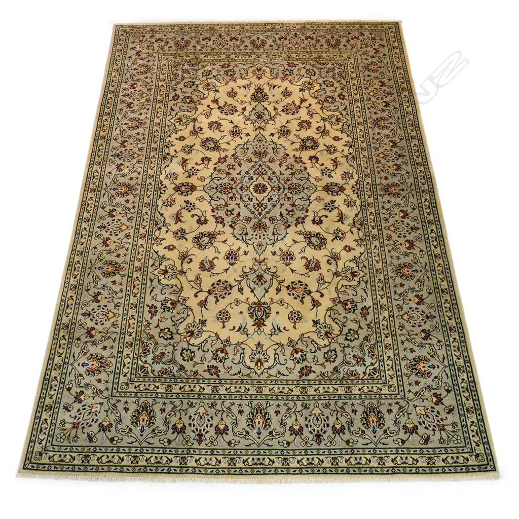 A fine hand-knotted Kashan carpet, Image 1++