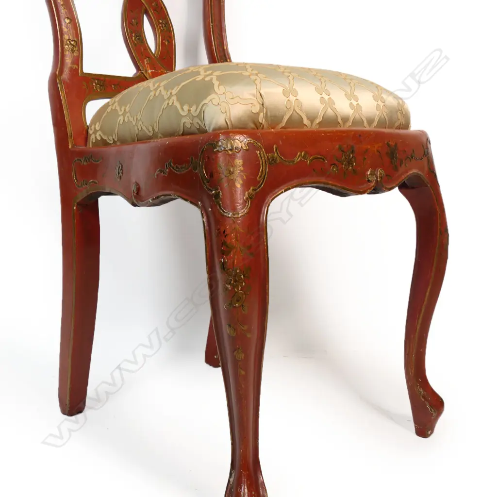 A Georgian chinoiserie chair, Image 1++
