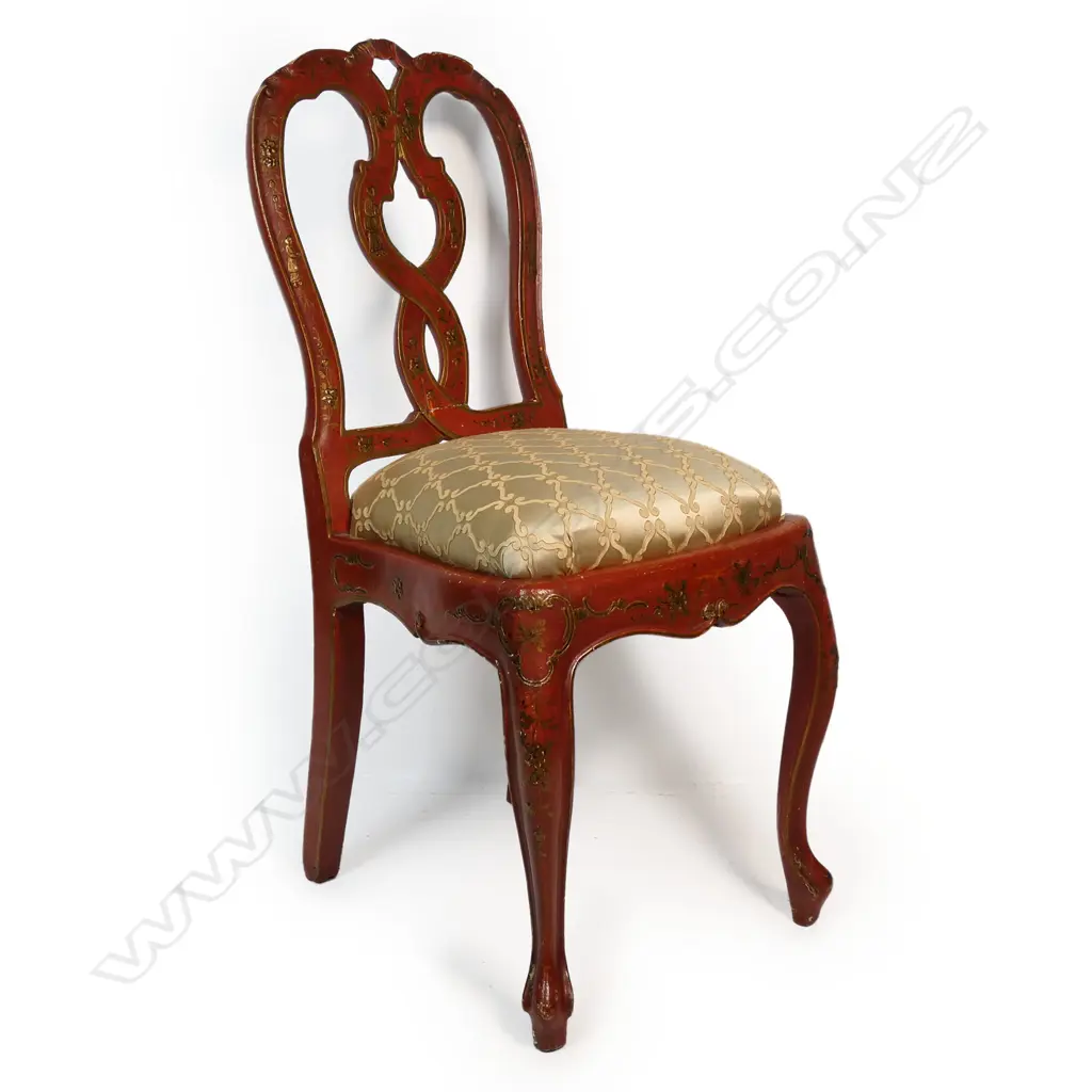 A Georgian chinoiserie chair, Image 1++