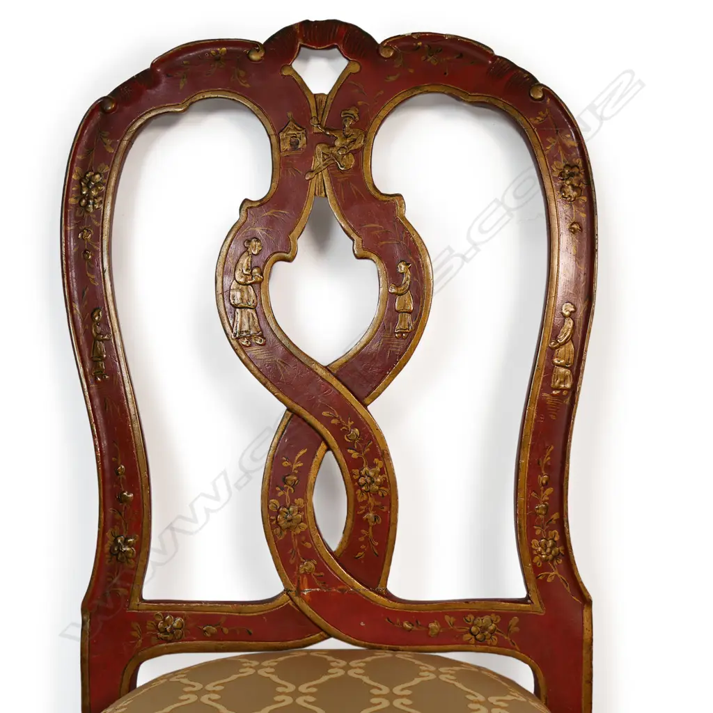A Georgian chinoiserie chair, Image 1++