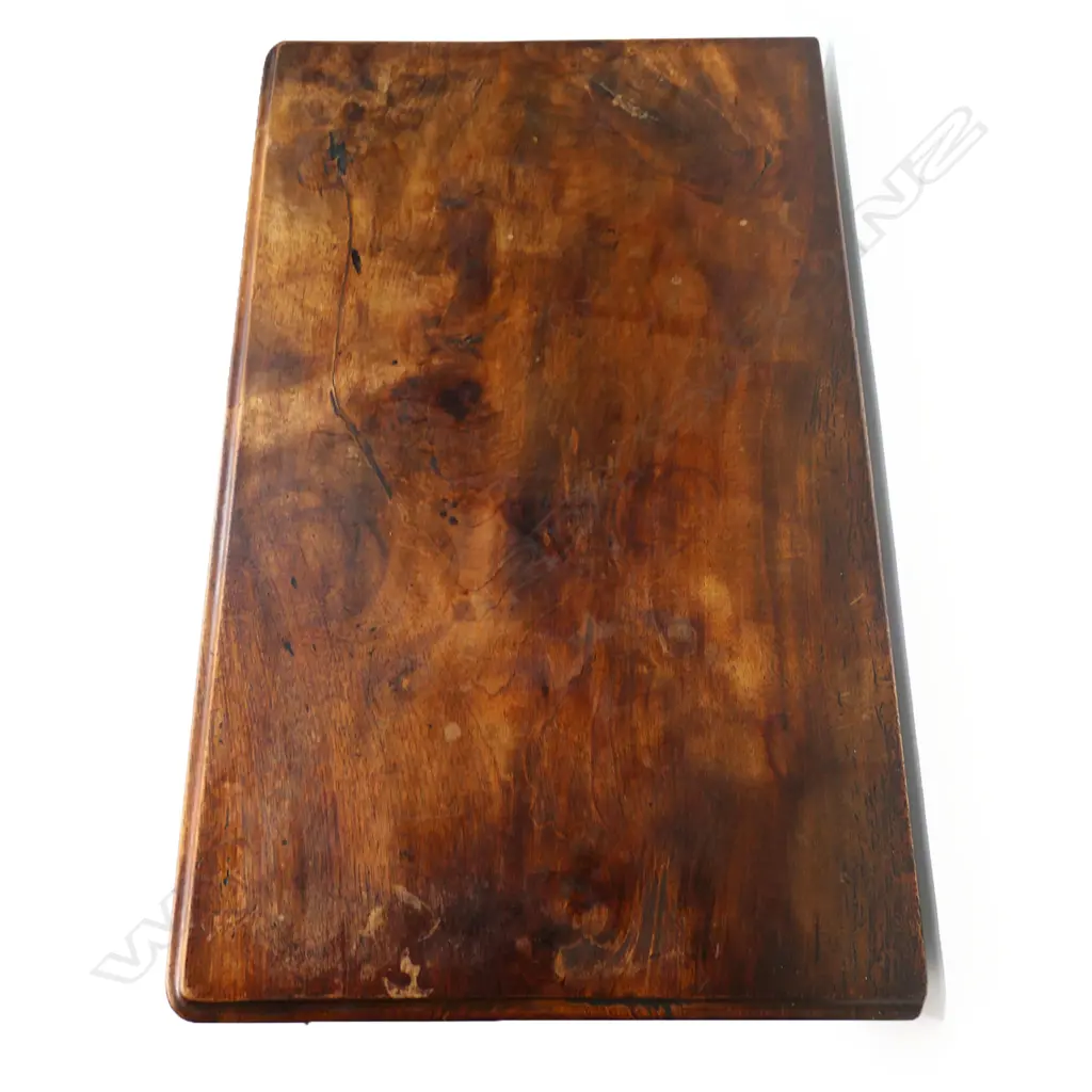 A George II and later walnut lowboy, Image 1++