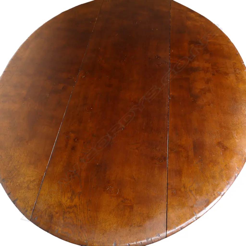 An 18thC style oak 'Irish wake' table, Image 1++