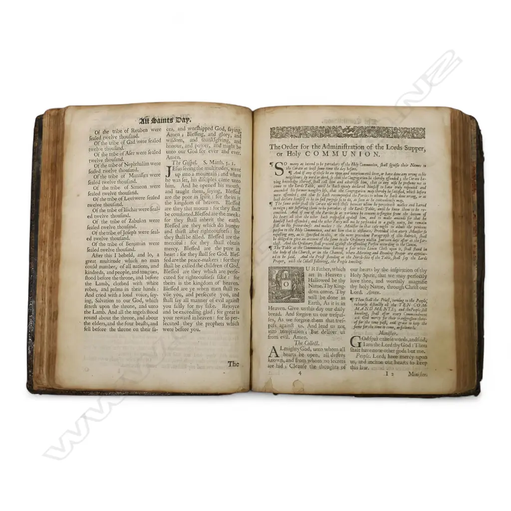 An 18thC Church of England Book of Common Prayer, Image 1++