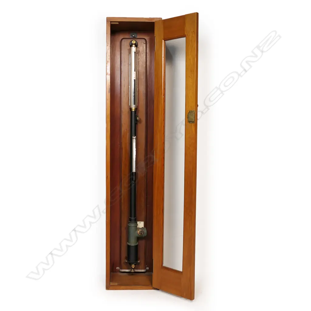 A quality 1920's scientific stick barometer made by Casella of London (Est.1858-), Image 1++