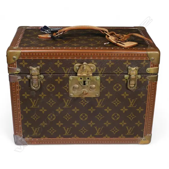A vintage Louis Vuitton train/pharmacy trunk,
