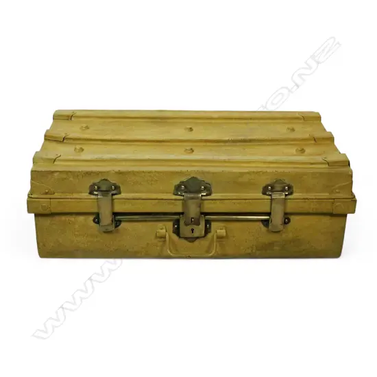 A ‘Star Of India’ tin trunk,