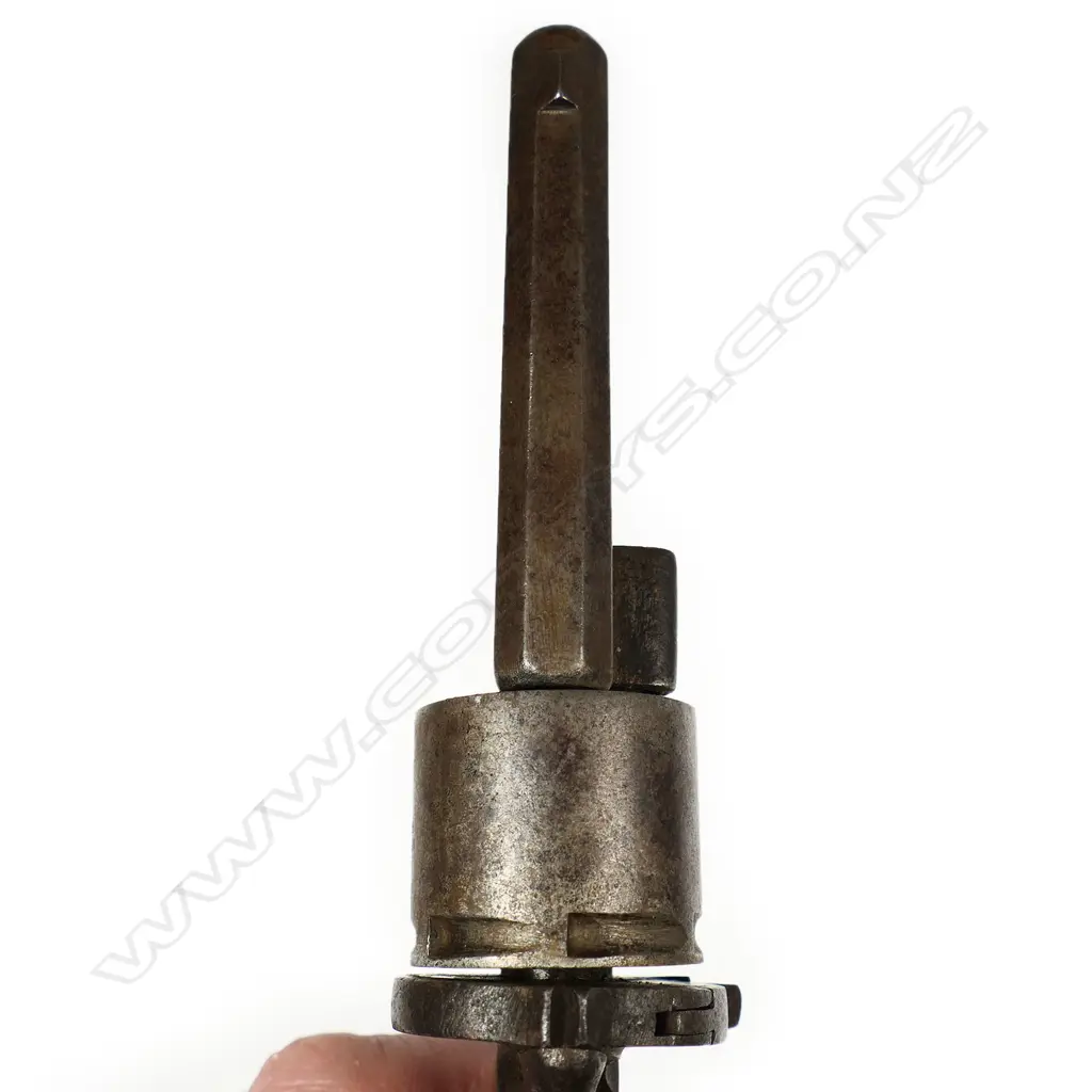 19thC Belgian Lefaucheux type 7mm pinfire revolver, Image 1++