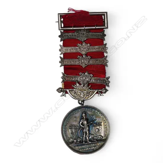 Anton Teutenberg UFBA medal to Secretary T.W. Thompson (Hamilton),
