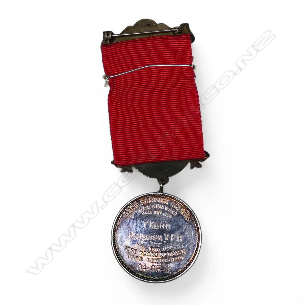 Silver UFBA medal to T. Keeffe (Ngongotaha), Image 1++