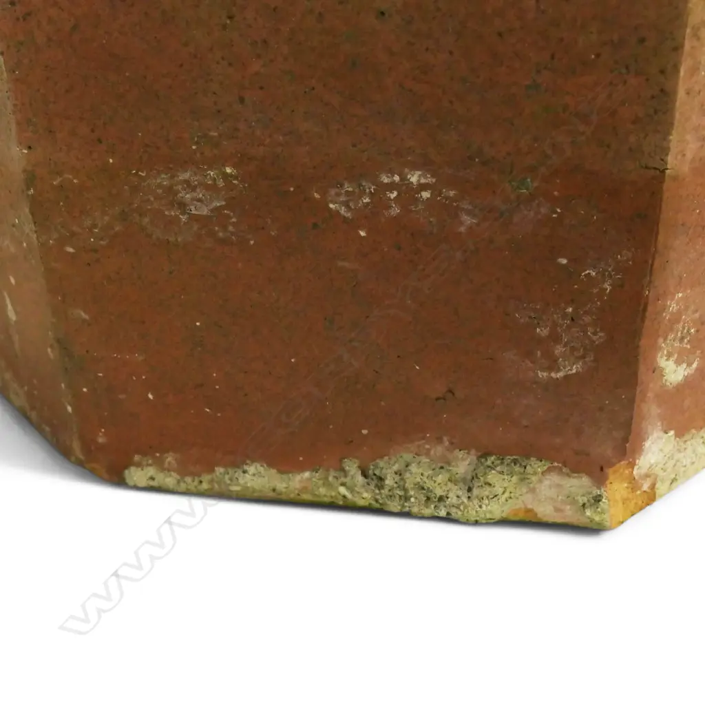 A NZ colonial tall octagonal salt glaze chimney pot, Image 1++