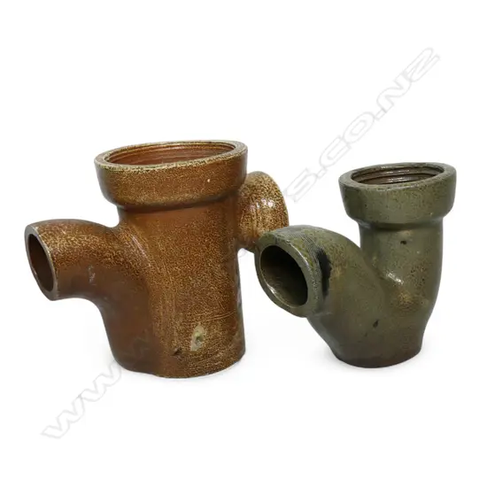 Two NZ colonial gully traps,