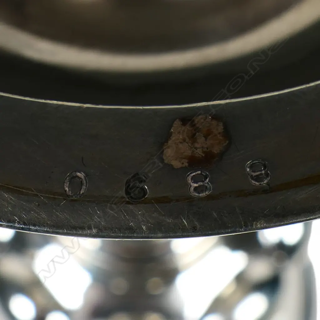 A large impressive Victorian silver Masonic goblet, Image 1++