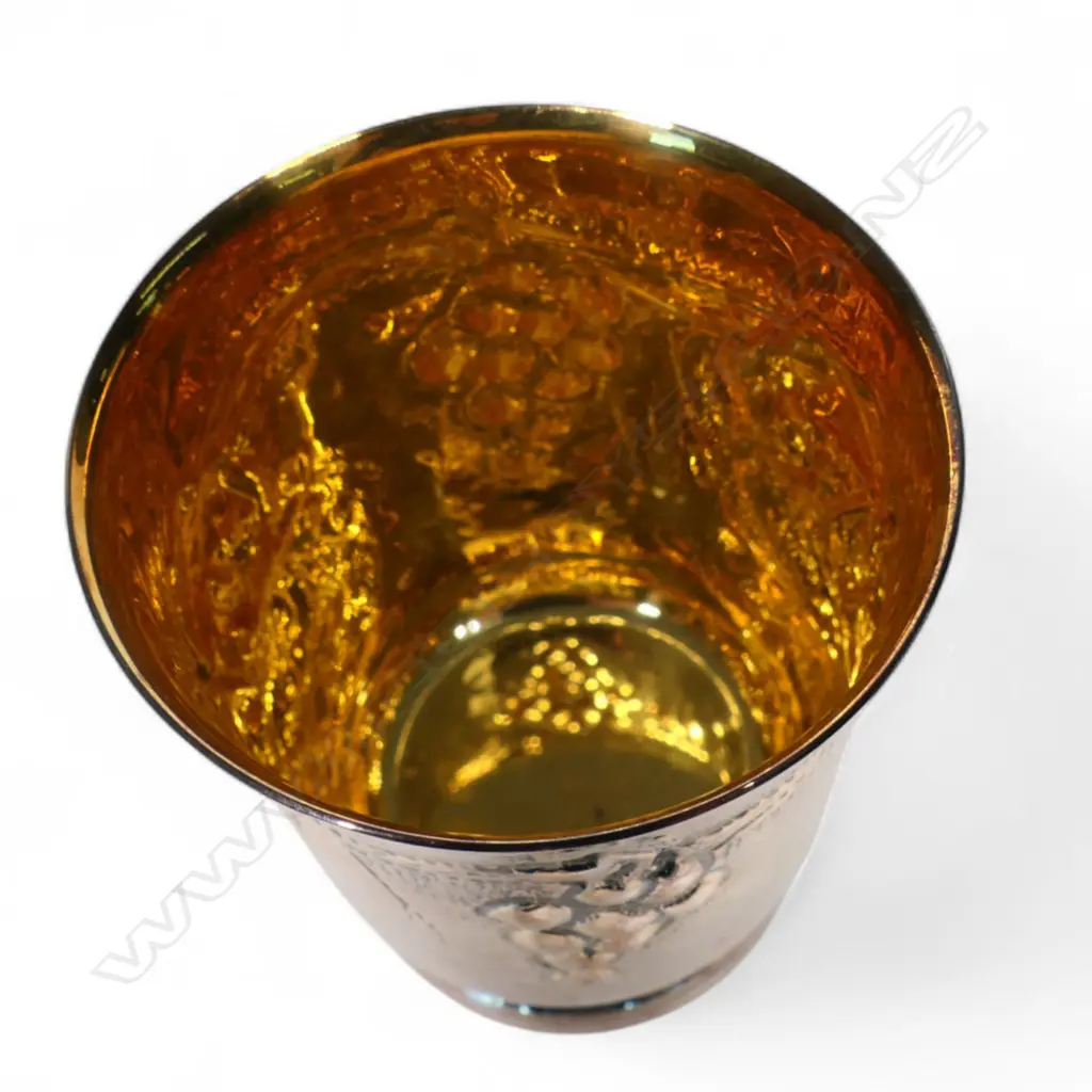 A set of twelve near matched Italian Cerfagli sterling silver wine cups, Image 1++