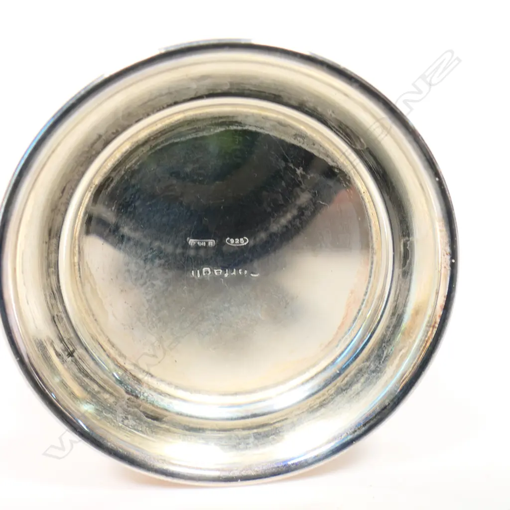 A set of twelve near matched Italian Cerfagli sterling silver wine cups, Image 1++