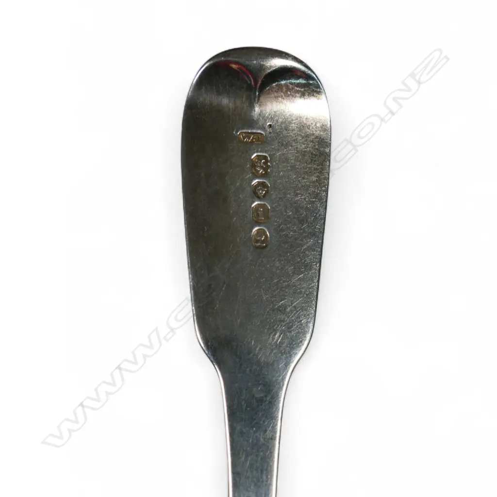 Twelve Georgian, William IV and Victorian silver tablespoons, Image 1++