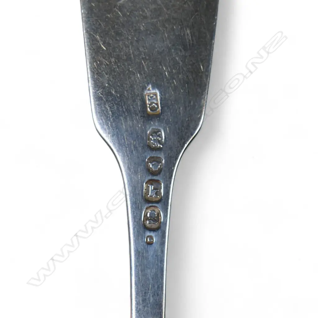 Twelve Georgian and William IV silver dinner forks, Image 1++