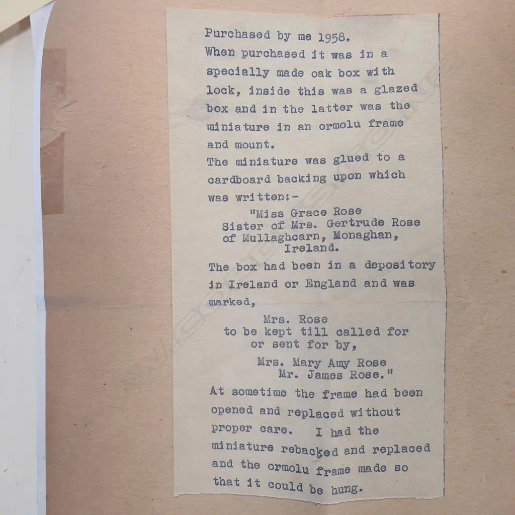 Attributed Emanuel Teter (born in Salzburg c.1780) fine 19thC hand-painted oil on ivory of Miss Grace Rose, Image 1++