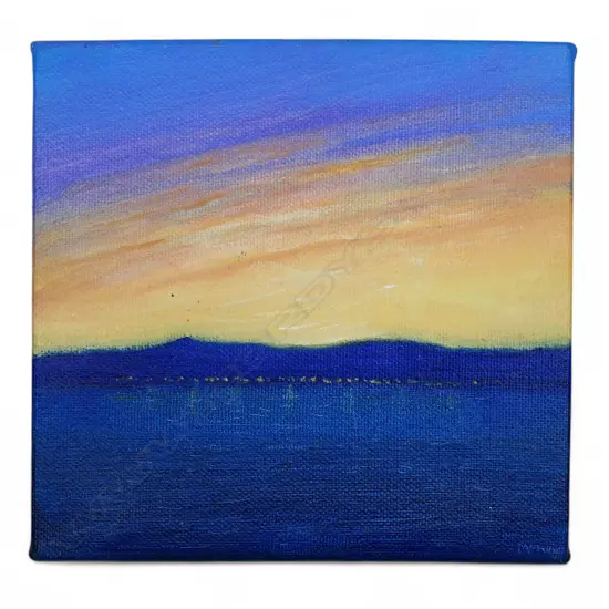 Lois Rayma McIvor (NZ 1930-2017) 'Seascape',