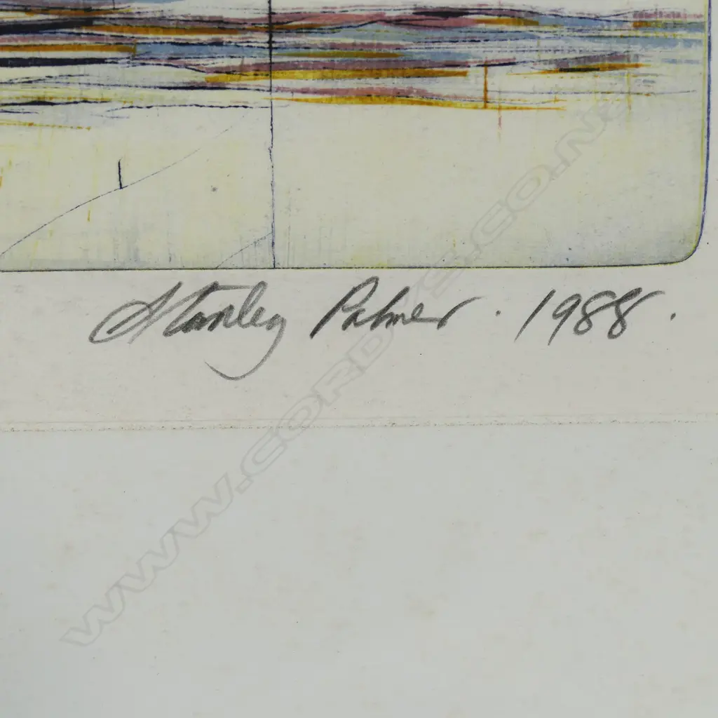 Stanley Palmer (NZ 1936-) 'Arrival - Western Viaduct', Image 1++