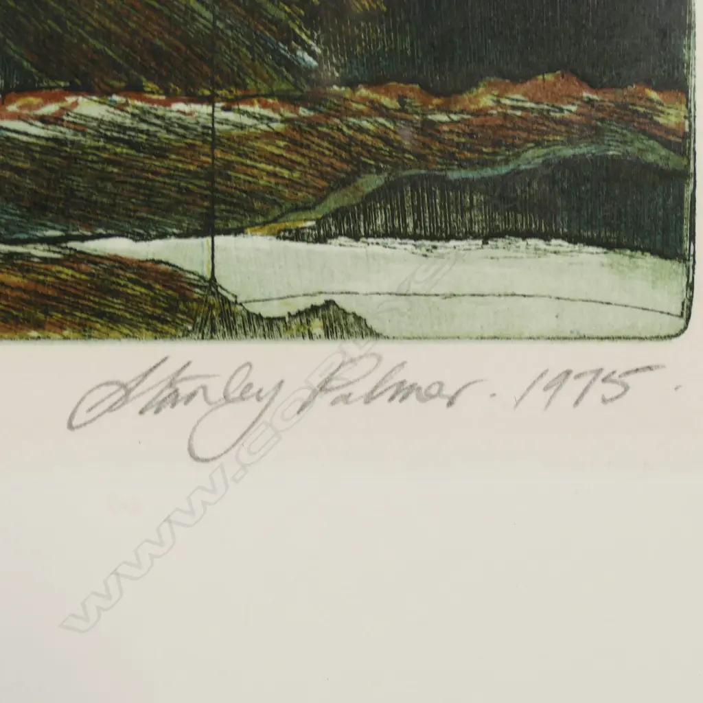 Stanley Palmer (NZ 1936-) 'Whatipu', Image 1++