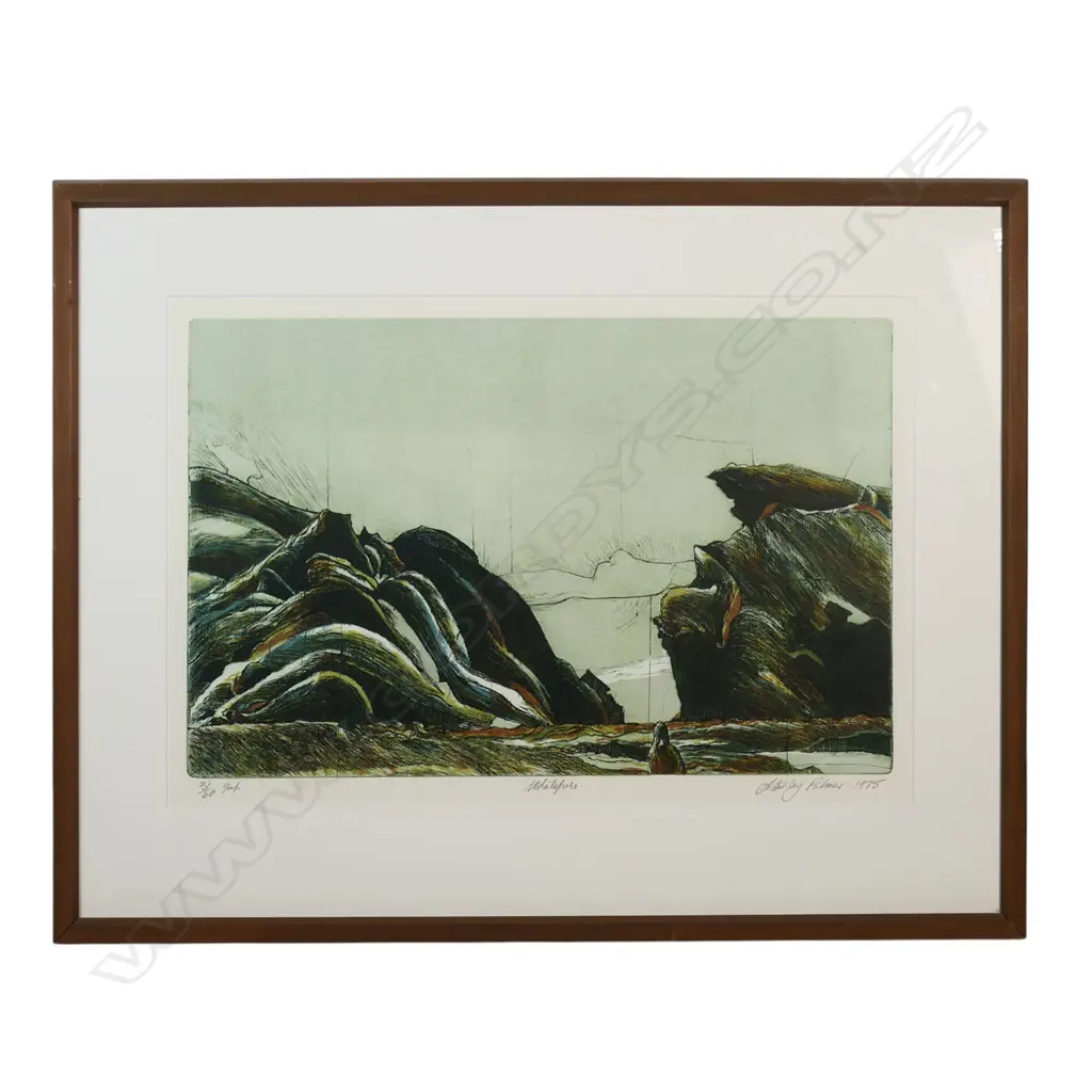 Stanley Palmer (NZ 1936-) 'Whatipu', Image 1++