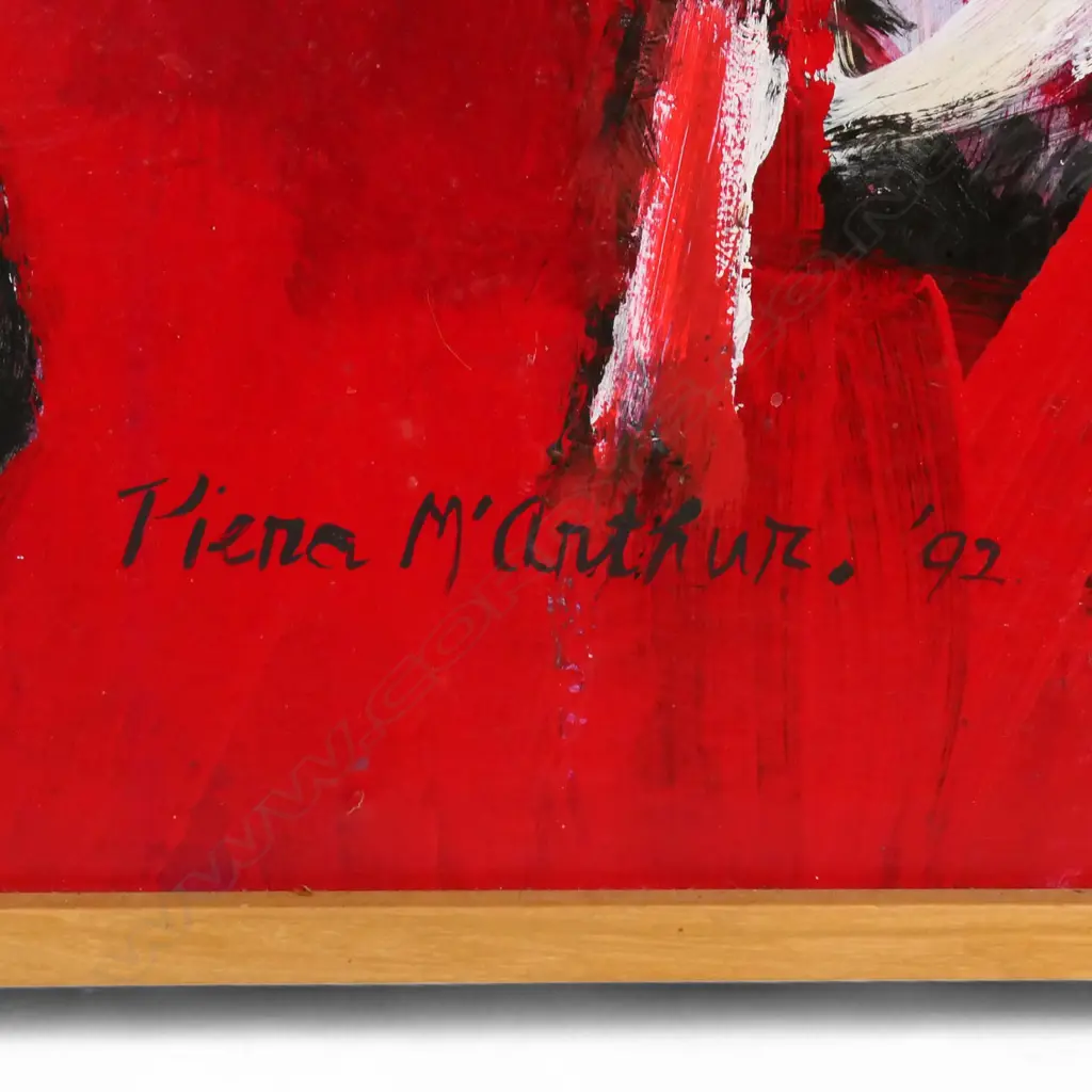 Piera McArthur (1929-) 'Hawkes Bay Races', Image 1++