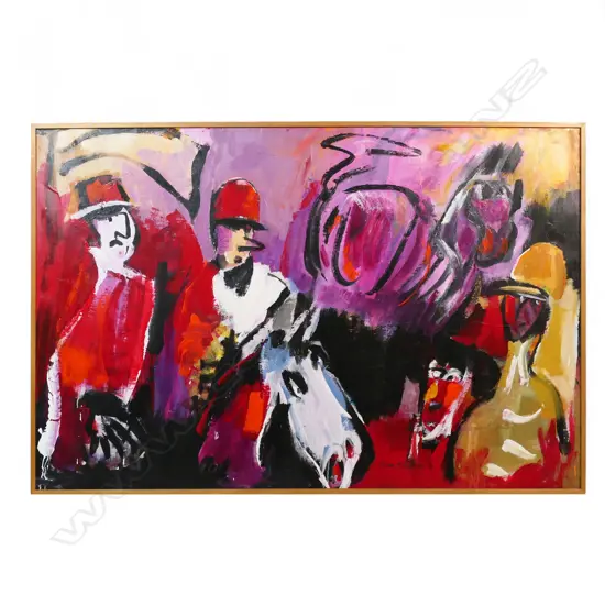 Piera McArthur (1929-) 'Hawkes Bay Races',