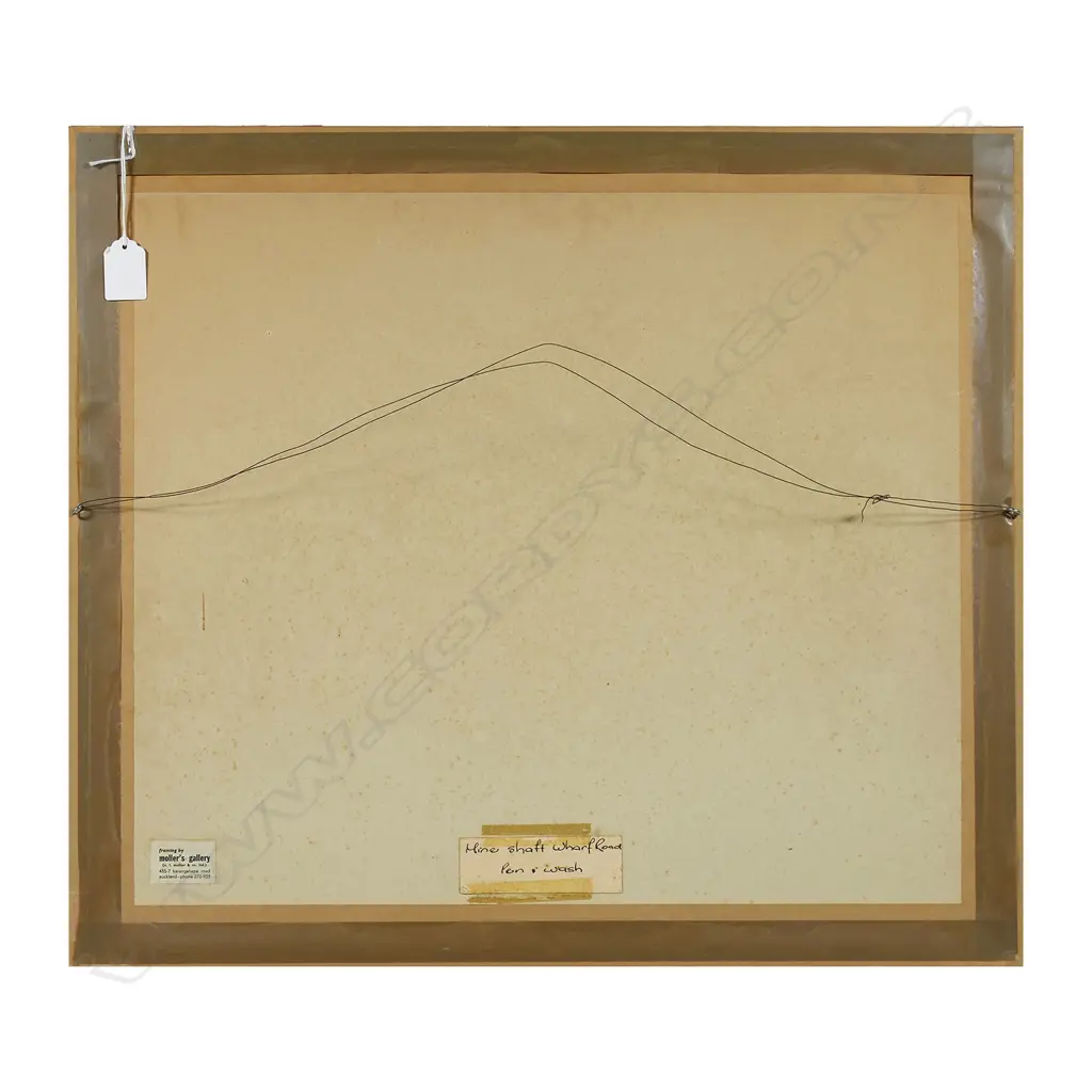 May Smith (Britain/NZ 1906-1988) 'Mine Shaft Wharf Road', Image 1++