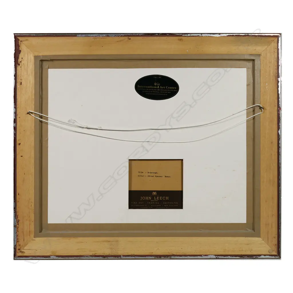Olivia Spencer-Bower (NZ 1905-1982) 'Mahurangi', Image 1++