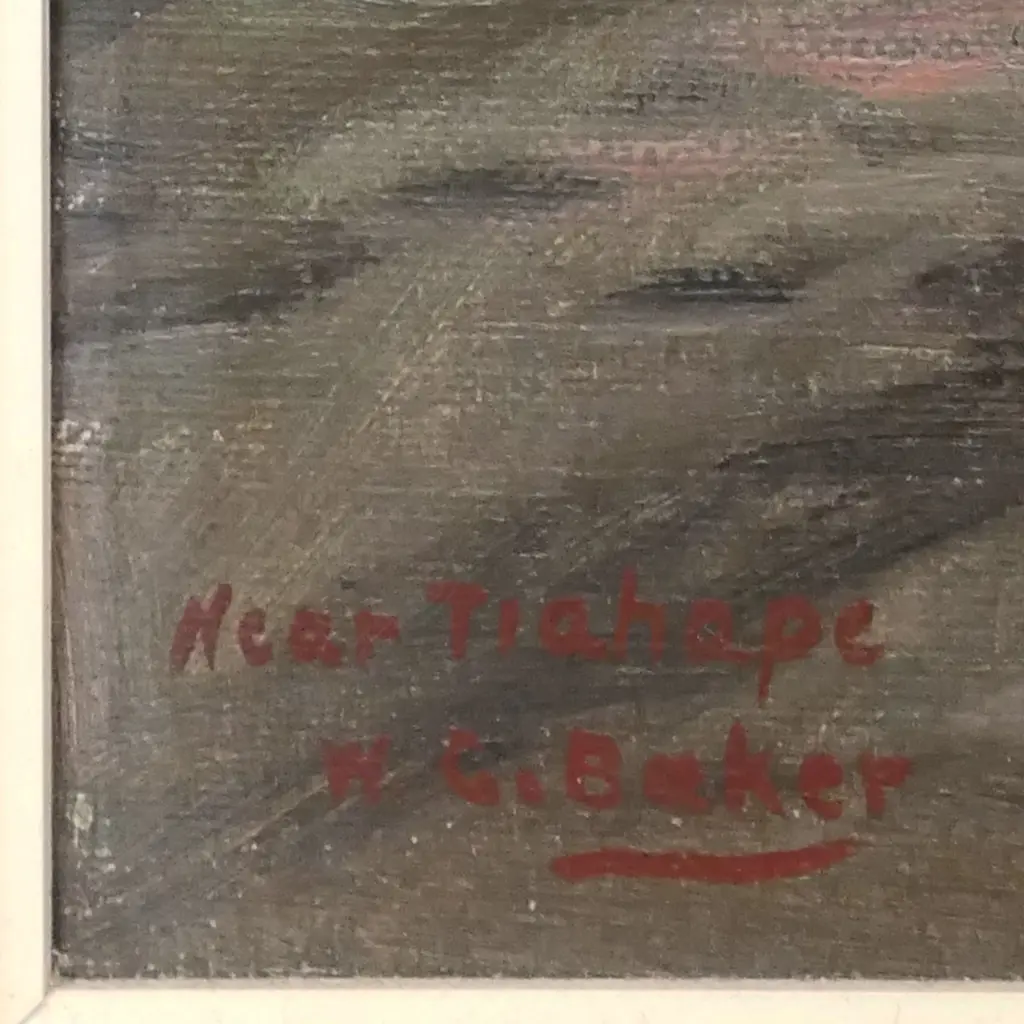 William George Baker (NZ 1864-1929) 'Near Taihape', Image 1++