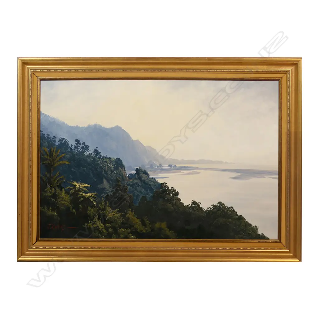 Jonathan White (NZ 1938-2021) 'Coastline Near Punakaiki Westland', Image 1++