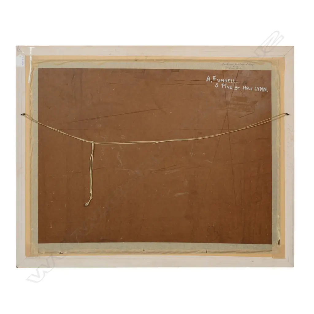 Arthur Funnell (NZ c.1944) 'Auckland Harbour Bridge from Pt. Erin Park’, Image 1++