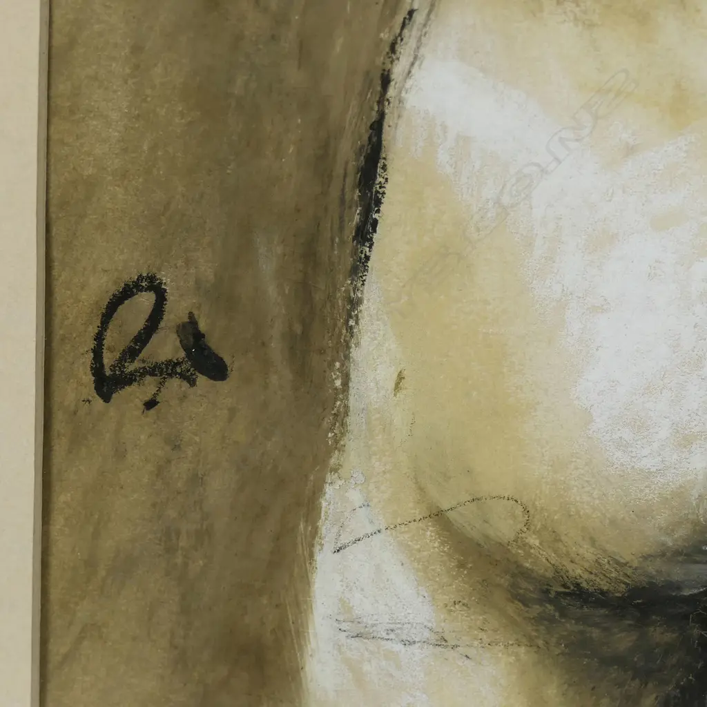 Raymond Ching (NZ 1939-) 'Nude Study', Image 1++