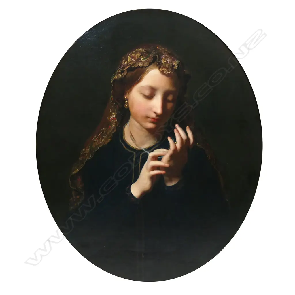 James Sant R.A.(1820-1916) 'Distant Memories' Image 1++