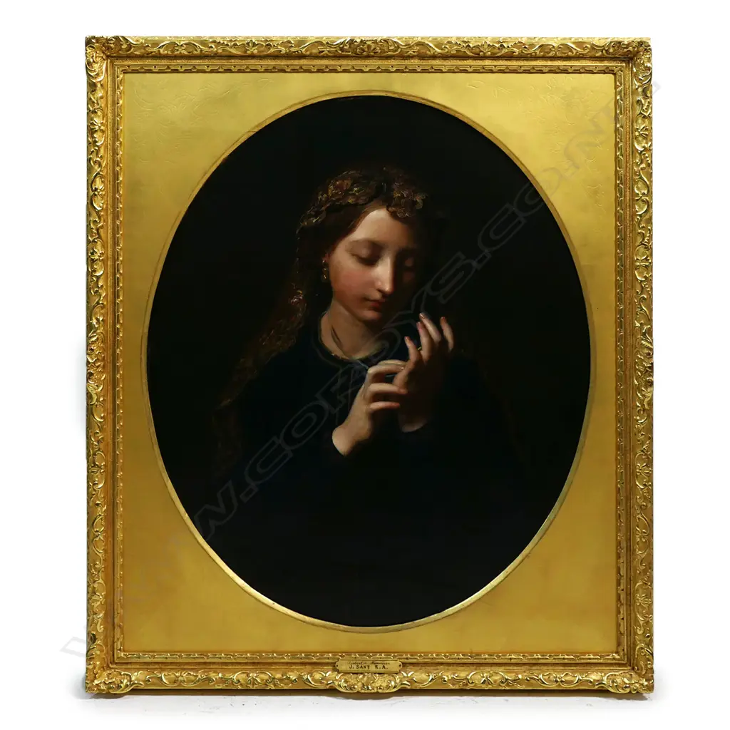 James Sant R.A.(1820-1916) 'Distant Memories' Image 1++