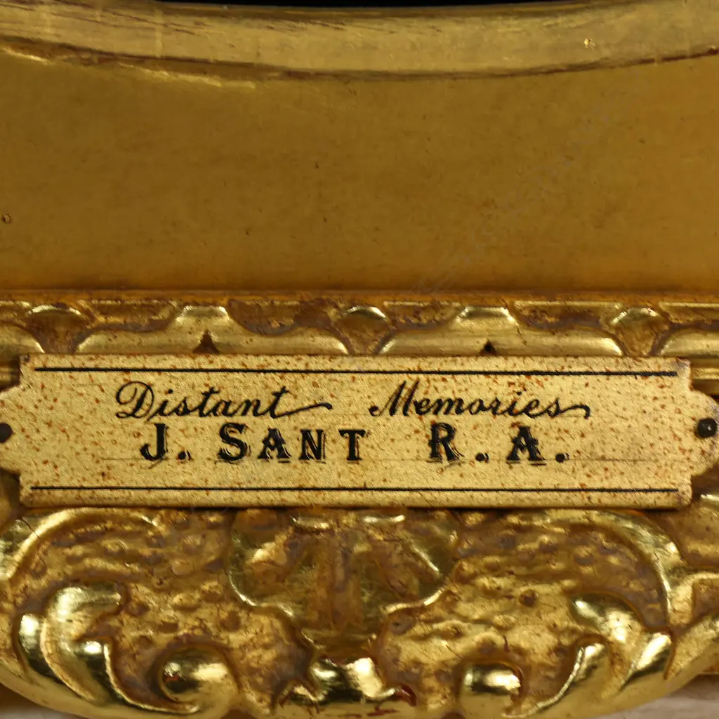 James Sant R.A.(1820-1916) 'Distant Memories' Image 1++
