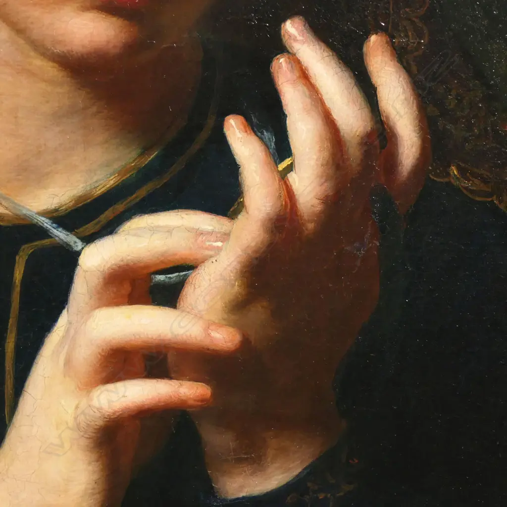 James Sant R.A.(1820-1916) 'Distant Memories' Image 1++