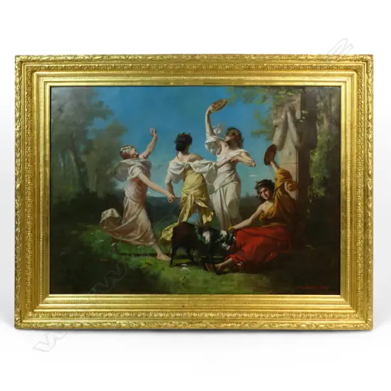 Alexandre Serres (1850-1919) 'The Dance of the Nymphs',