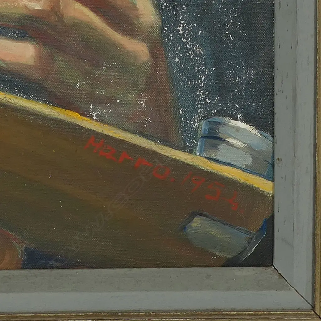 Harro Fromme (Germany/S.A. 1921-2008) Self Portrait, Image 1++