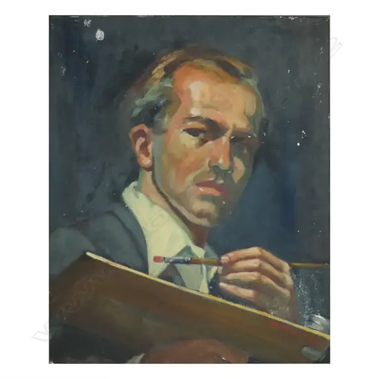 Harro Fromme (Germany/S.A. 1921-2008) Self Portrait,