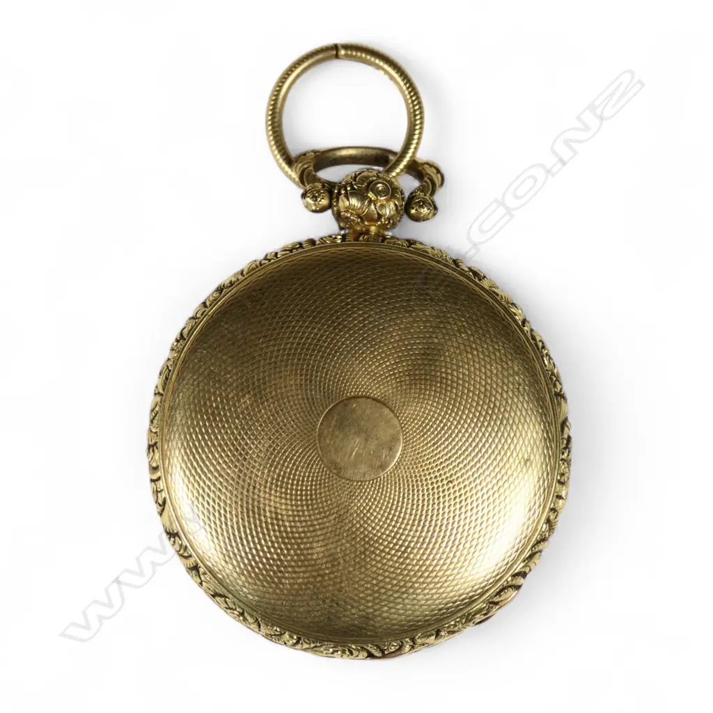 An 18ct gold open face pocket watch, Image 1++