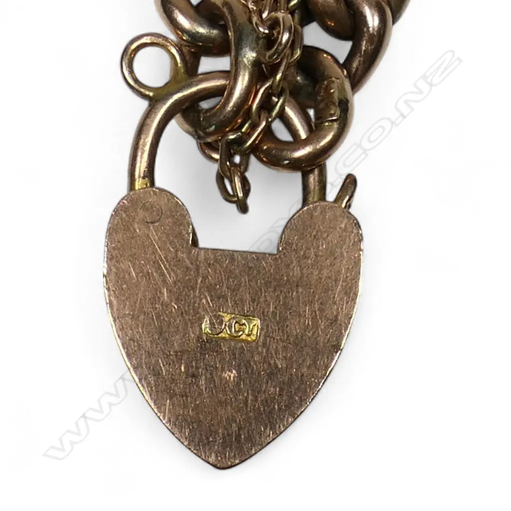 A classic c.1900 9ct rose gold bracelet, Image 1++