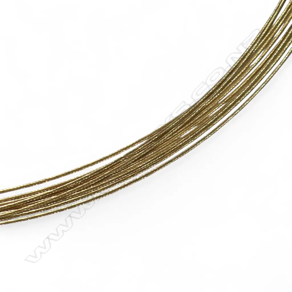A 14ct gold multi strand necklet, Image 1++