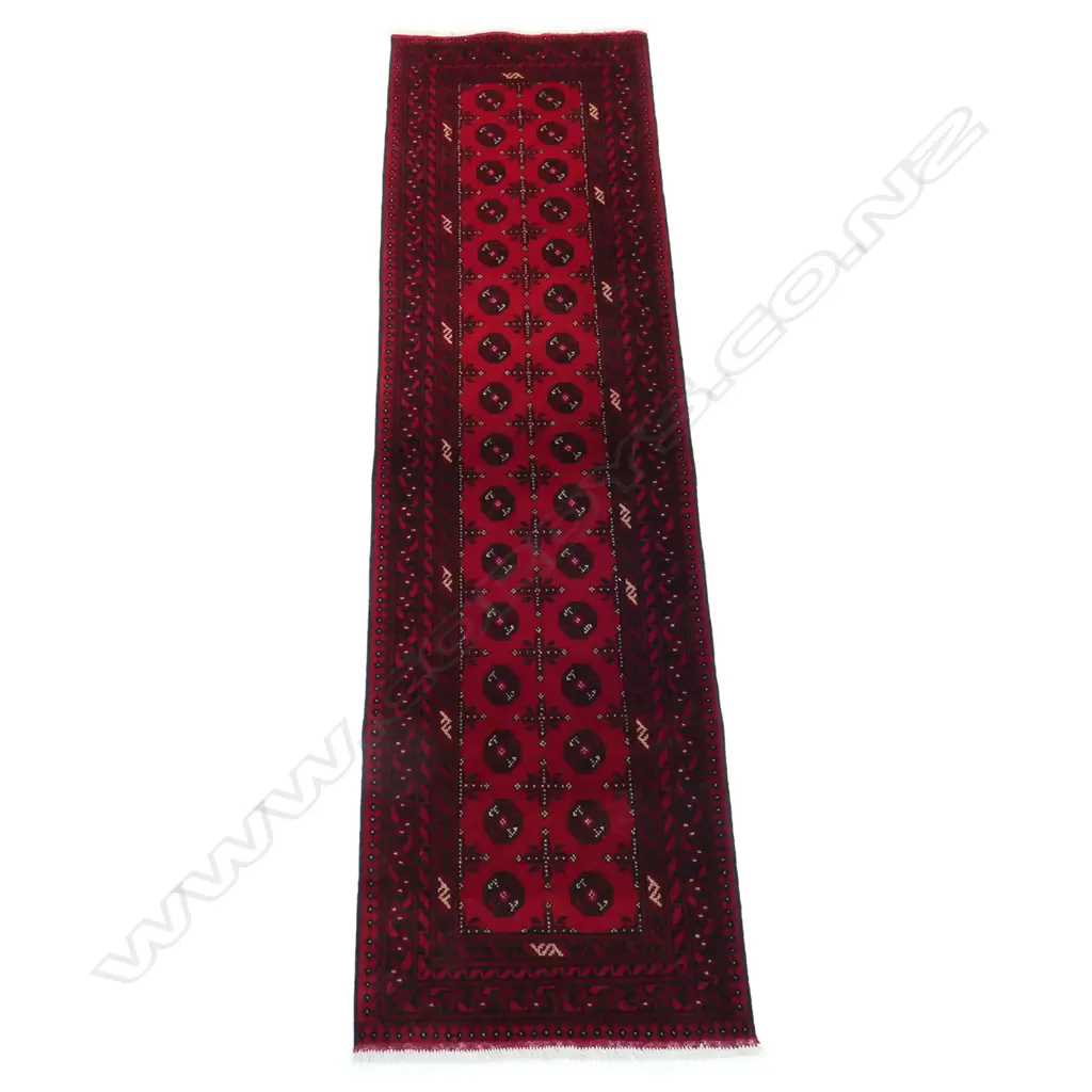 A handknotted Turkman runner, Image 1++