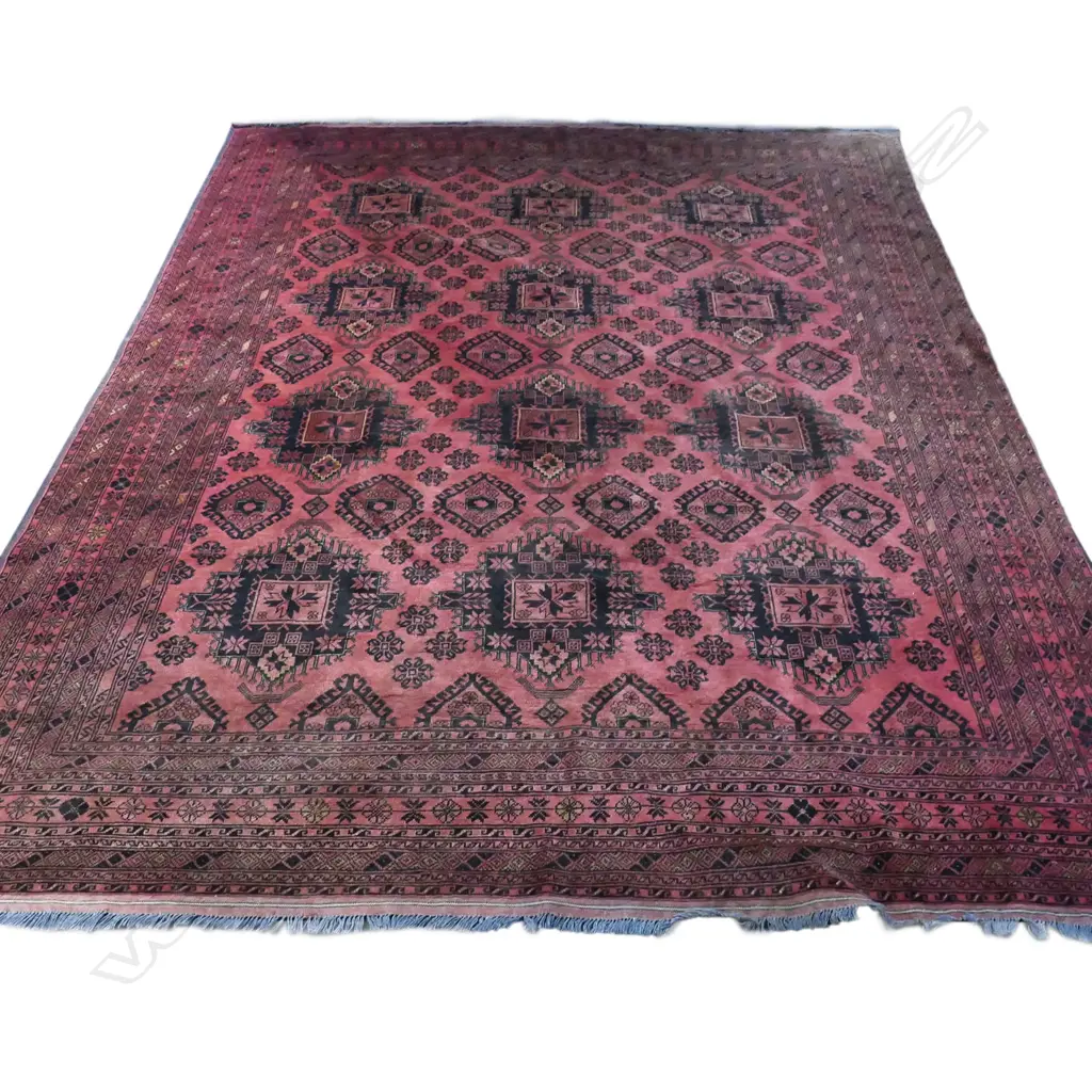 A handknotted wool Afghan Khal Muhammadi carpet, Image 1++