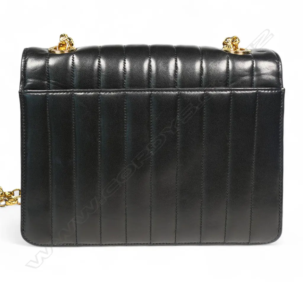 Chanel black lambskin shoulder bag, Image 1++
