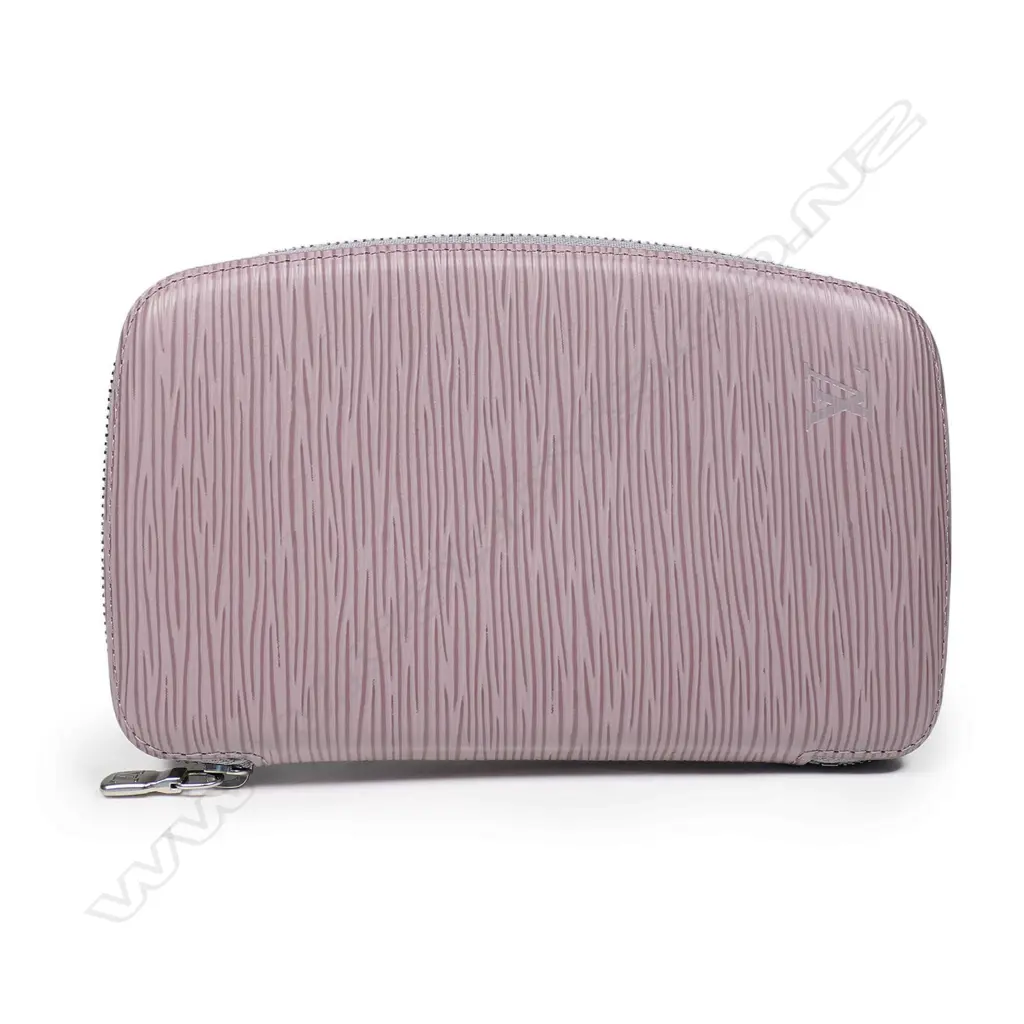 A Louis Vuitton lilac Epi leather geode organiser zippy wallet, Image 1++