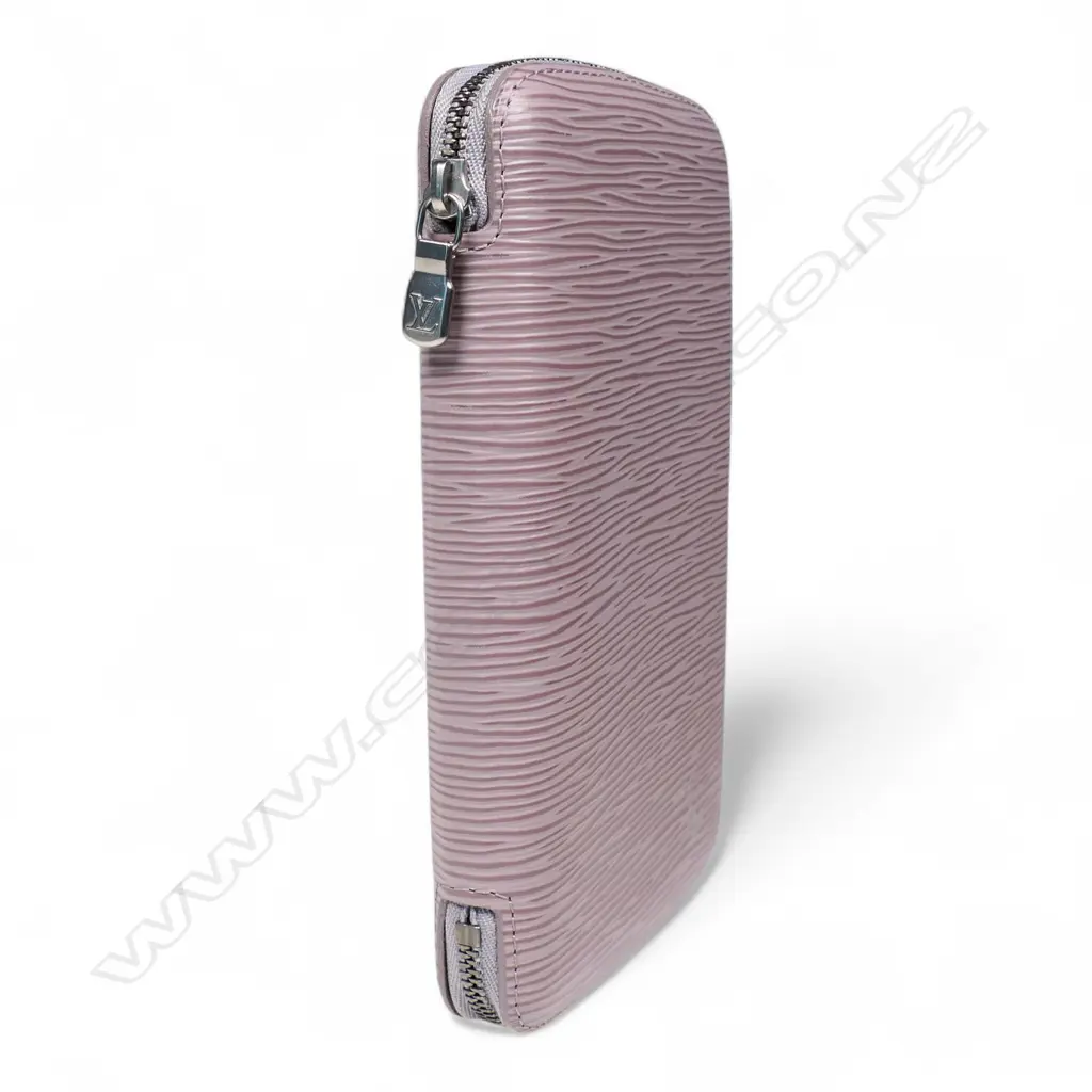 A Louis Vuitton lilac Epi leather geode organiser zippy wallet, Image 1++