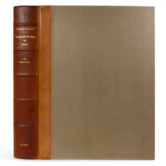 Frank Hawley 'Miscellanea Japonica II: Whales and Whaling in Japan' 1958-60,