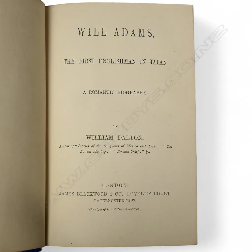 William Dalton 'Will Adams - The first Englishman in Japan' c.1860-70, Image 1++